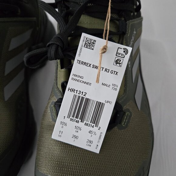 ADIDAS terrex swift R3 GTX hiking sneakers Sz 11 NEW - Picture 9 of 10